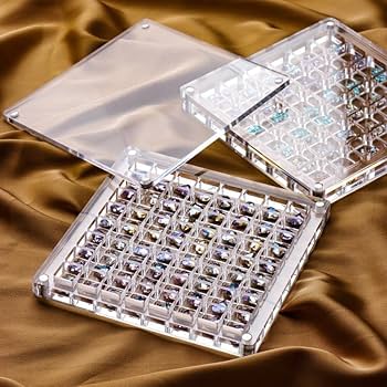 Amazon.com: Acrylic Magnetic Seashell Display Box, 36/64/100