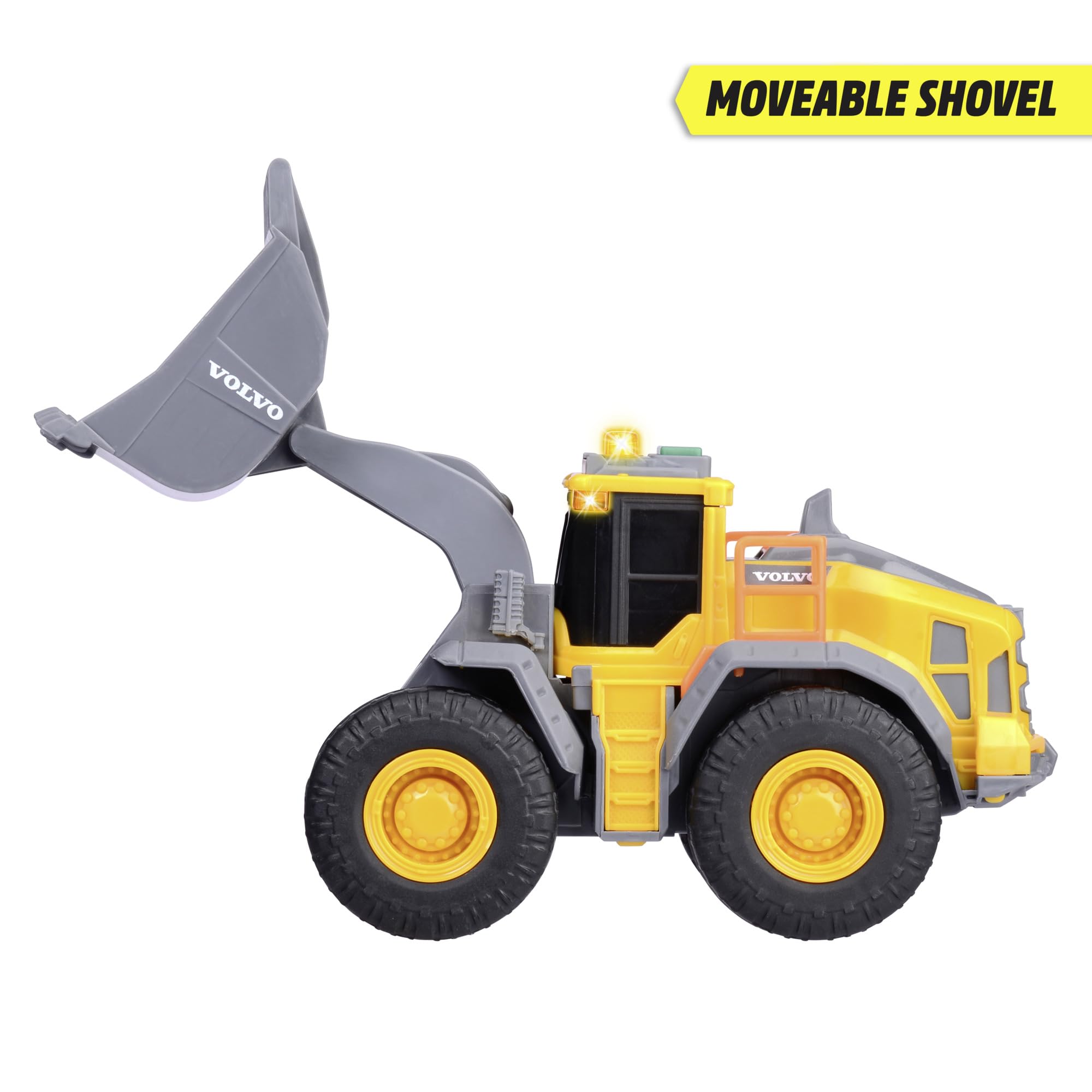 Amazon.com: Dickie Volvo Excavator Shovel Vehicle with Light and