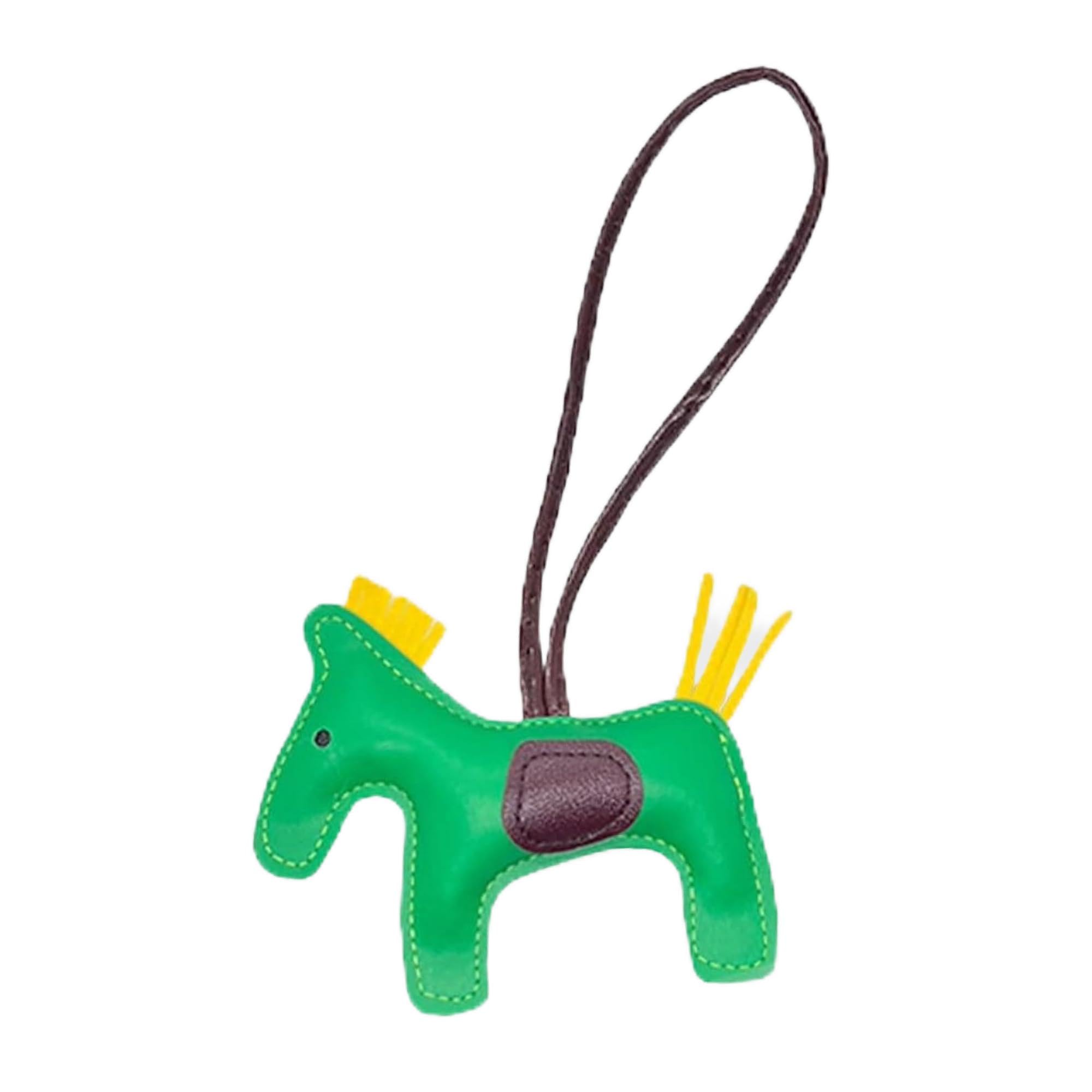 MY SEMANTICS Vegan leather bag charms, stylish purse embellishments for handbags, and adorable designer keychains for women