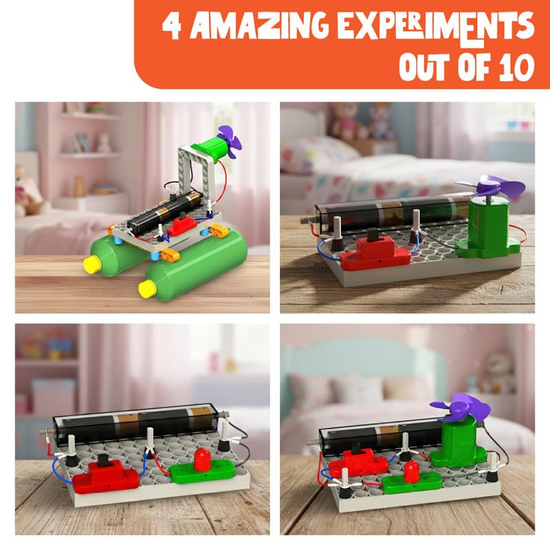 Image of Blix E-Circuits Motion, STEM Robotics Toy with 31 Components for Kids Aged 8+. Educational Robotic to Teach How Motion-Based Circuits Work