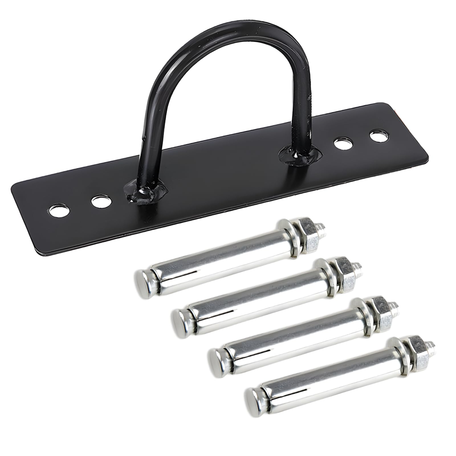 Kit De Sangle D'ancrage Pour Corde De Combat, Entraînement Crossfit, Nylon Renforcé De Qualité Professionnelle, Mousqueton En Acier Inoxydable, Installation Facile Et Rapide, Comprend Une Dragonne Et