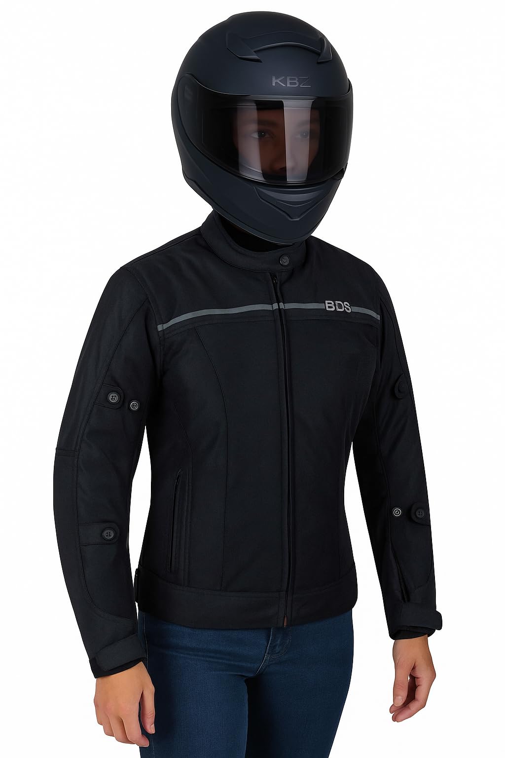 Damen Sommer Mesh Motorradjacke Leichte Dünne Textiljacke mit CE-Protektoren für Roller & Motorrad,Damen Motorrad Jacke
