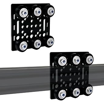 2 عبوة 2040 V-Slot Gantry Plate تم تجميعها لـ 2040 V-Slot T-Slot Aluminium Extrusion 3D Accessories