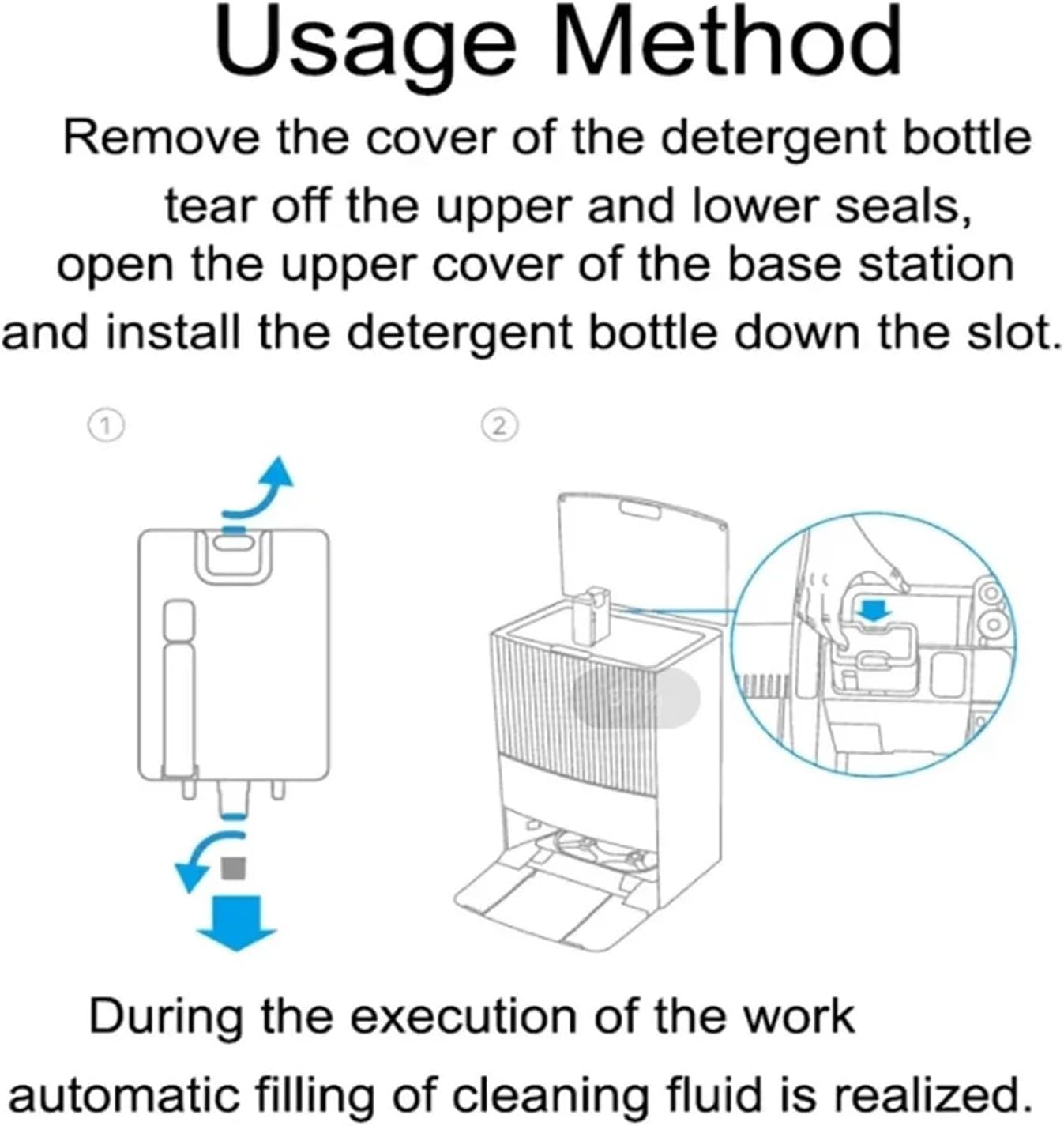 床洗浄液、Dreame L20 Ultra/L10 Prime/X10/X20 Pro Plus、ロボット掃除機に対応
