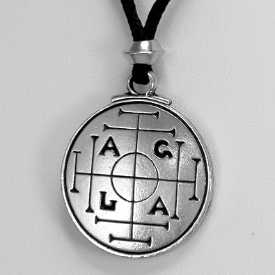 Pepi Medieval Money Talisman - AGLA Amulet Prosperity Pendant Necklace