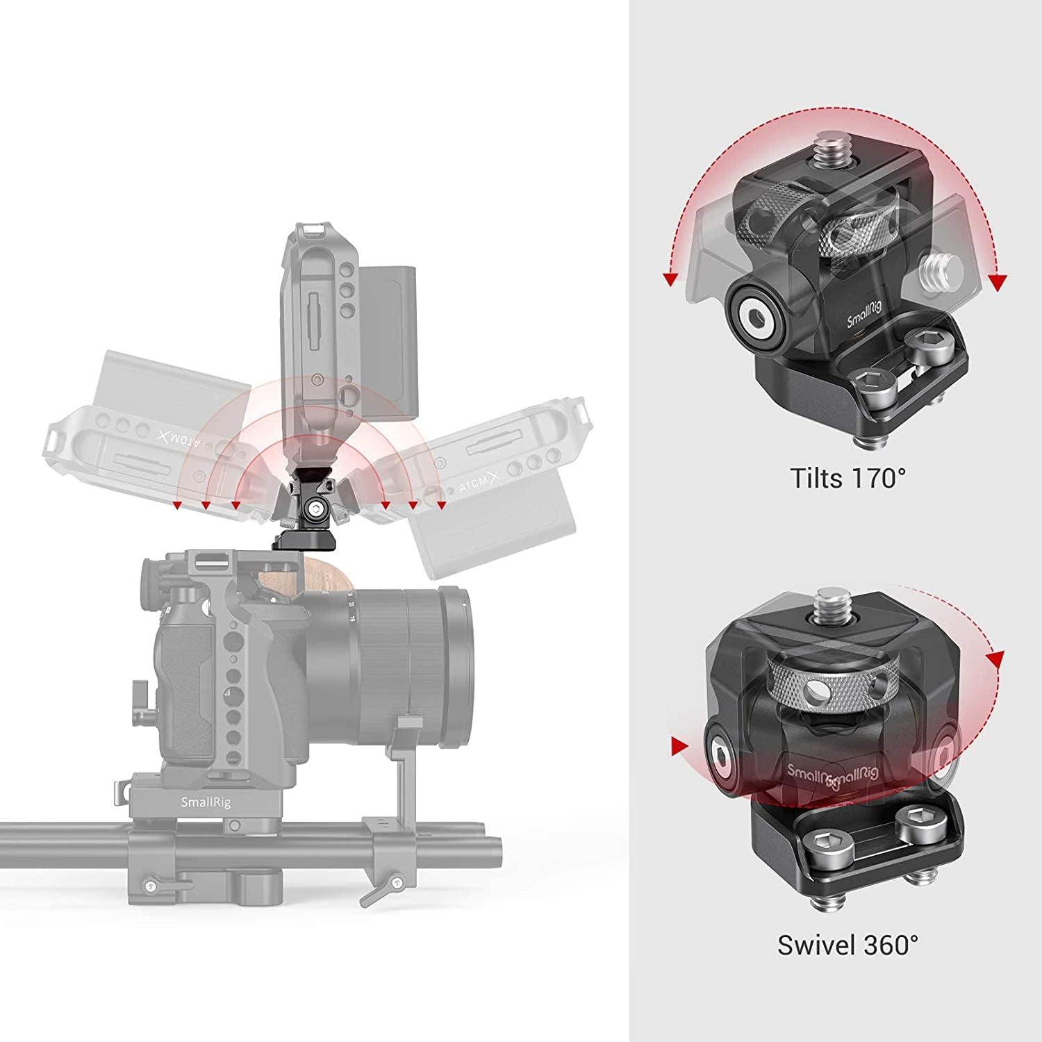SMALLRIG Field Monitor Mount Monitor 
