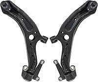 Vista 65 de Conjunto de Brazo de Control Inferior Delantero y Junta Esférica TRQ para Lado del Conductor y del Pasajero 2 Piezas Compatible con Ford Mustang GT