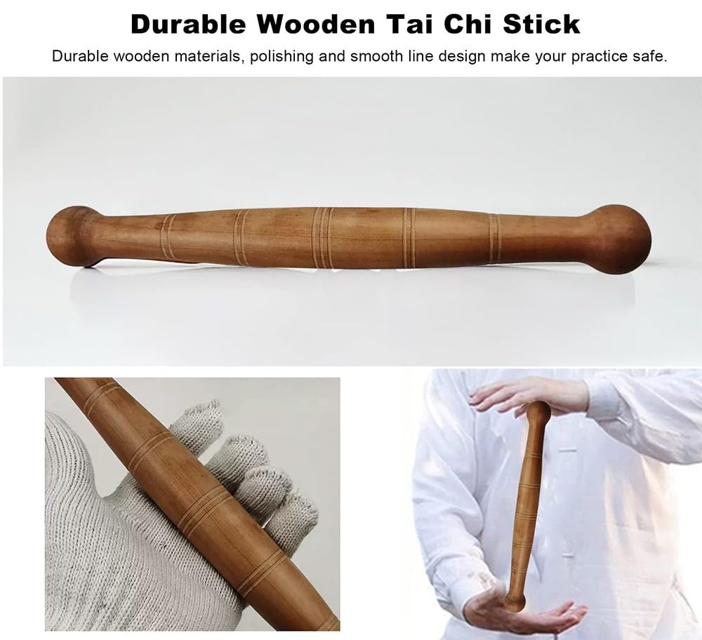 Bâton De Tai Chi, Règle De Tai Chi Qigong, Bâton De Tai Chi d'arts Martiaux, Wushu Chinois Kung Fu Règle De Tai Chi, Qigong Kungfu Équipement d'exercice