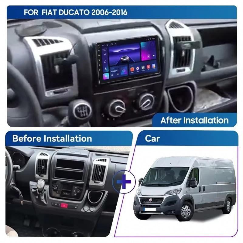 GPS 2 DIN Dodge RAM 3500 Android Auto Pantalla Táctil 4 Nuclear 2