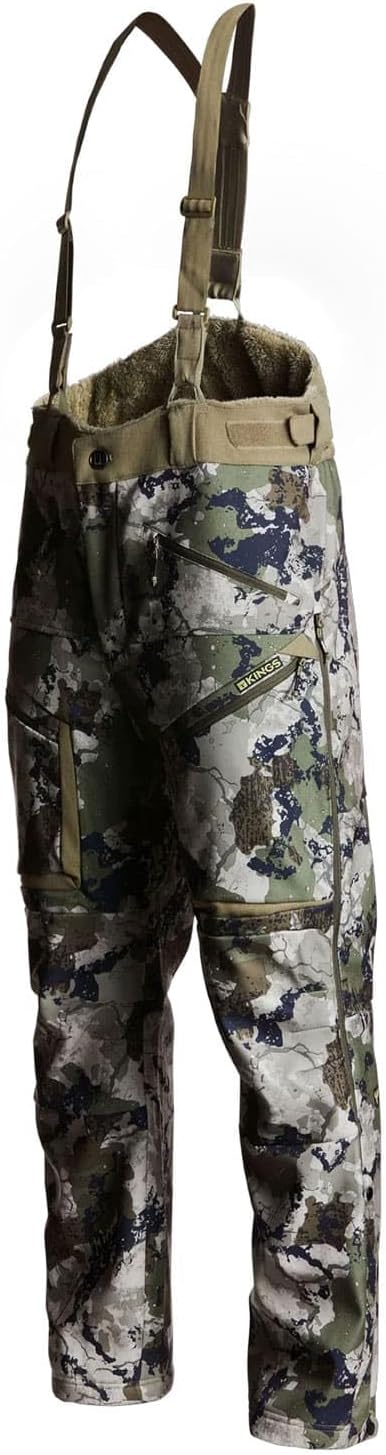 King's Camo Men's XKG Wind-Defender Bib Pant, XK7, X-Large