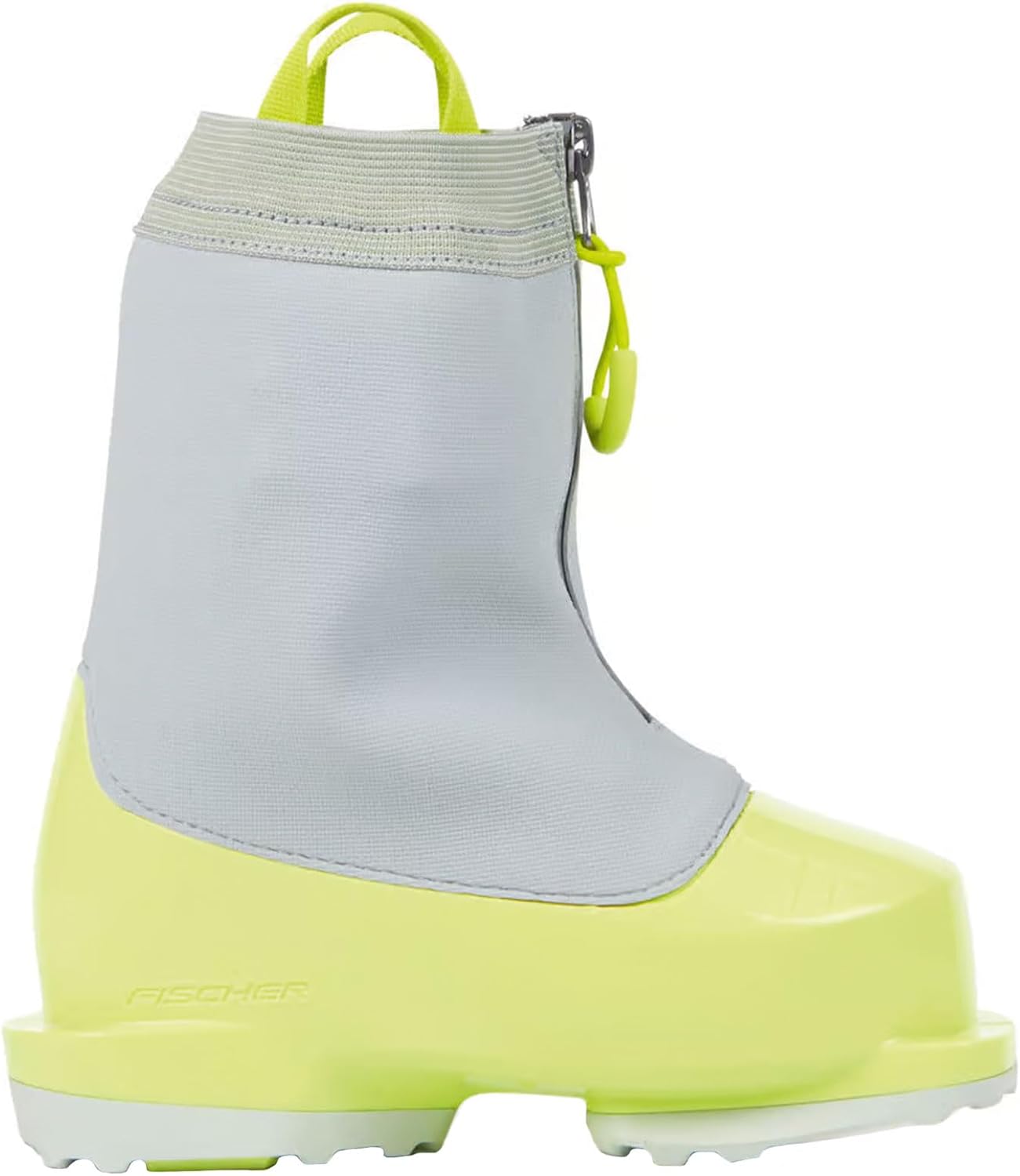 Fischer Kids ONE Lightweight Waterproof Durable Warm Winter Alpine Ski Boots for Children with Non-Slip GripWalk Soles, Zipper Puller & Velcro Strap | Beginner On-Piste Ski Shoes