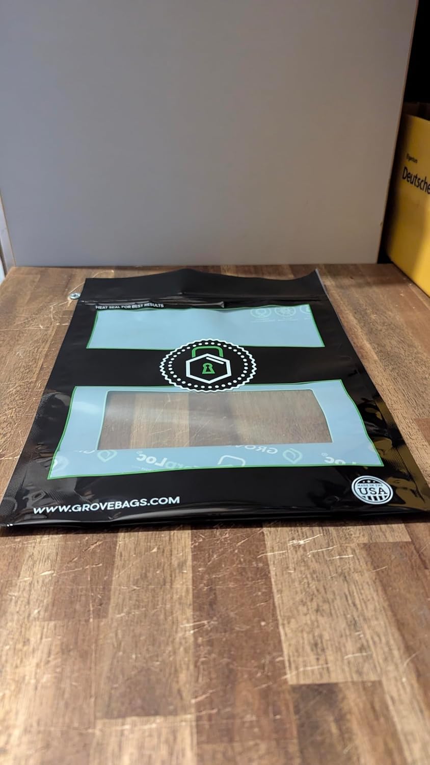 Groove Bags Lot de 10 sacs de rangement de 100 g avec contrôle actif de l'humidité (fabriqué aux États-Unis)