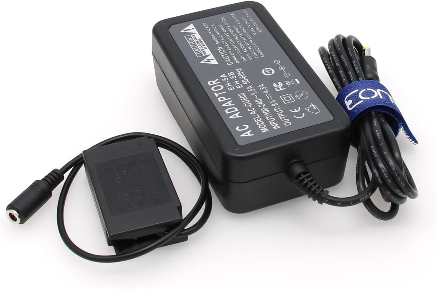 Eonvic AC DC Adapter EP 5C Power Connector Power Supply for Nikon CoolPix A Coolpix P950 Camera