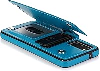 Vista 8 de Asuwish Funda compatible con Samsung Galaxy S20 Plus Glaxay S20+ 5G y protector de pantalla de vidrio templado con ranura para tarjetero, soporte