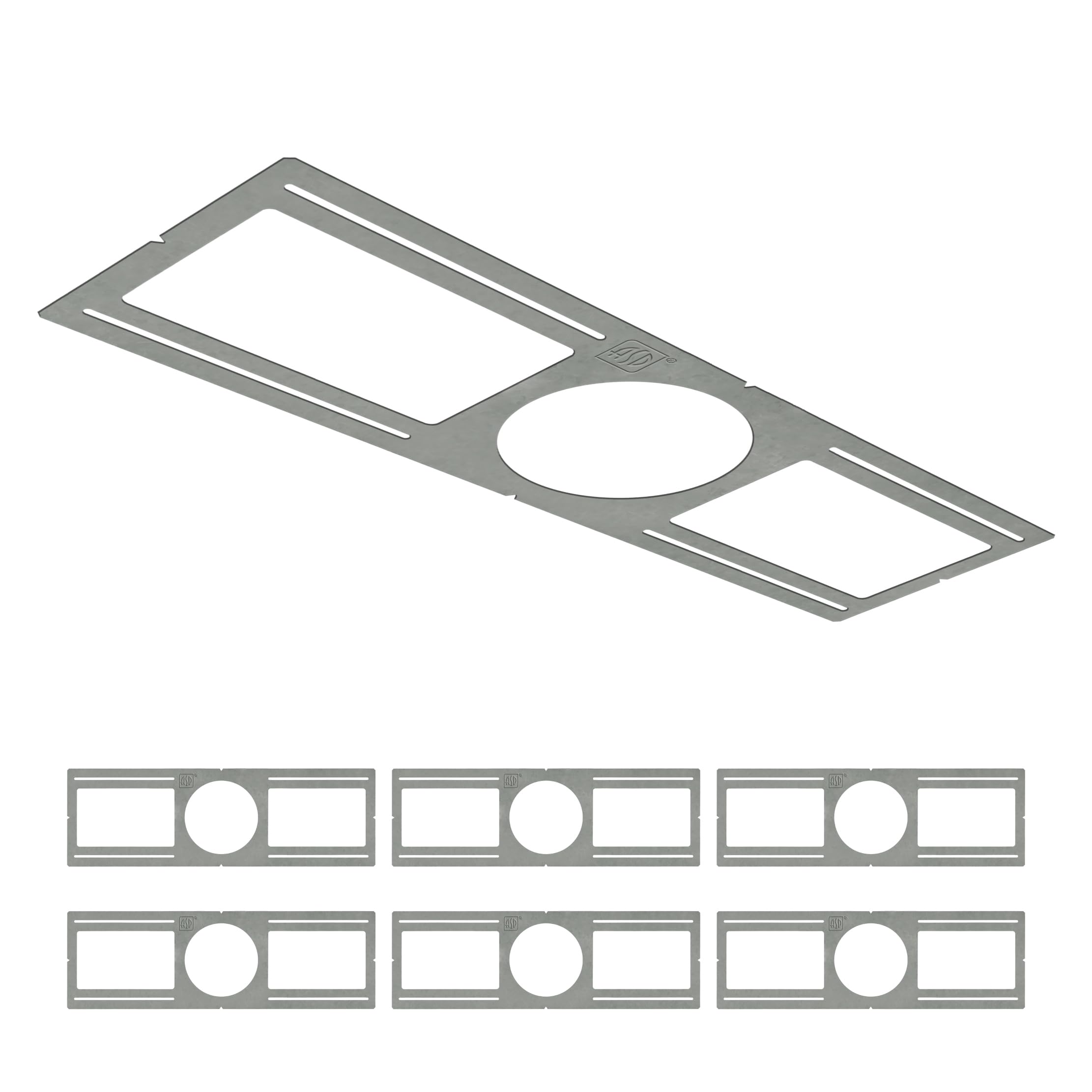 New Construction LED Light Mounting Plate - 24 Pack -11 New Construction LED Light Mounting Plate - 24 Pack -11