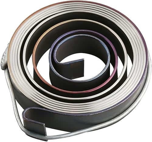 Miniatura 19 de MroMax 1 resorte de prensa de taladro, diámetro exterior de 1.65 pulgadas, 0.31 pulgadas de ancho, 0.03 pulgadas de grosor, longitud de expansión