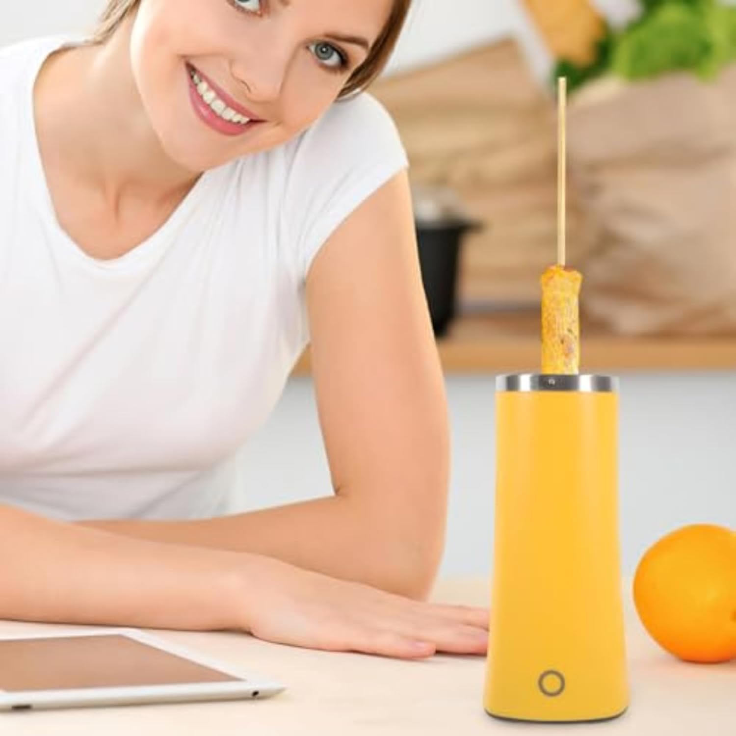 Egg Tube Cooker, Mini multi-functional egg and sausage cooker, Non-stick coating on the inner wall; sausage roll making tool for Busy Mornings Easy to Use (Blue)