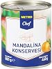 Metro Chef Meyve Konservesi, 825g, Pastacılığa Uygun (800 Gr, Mandalina)