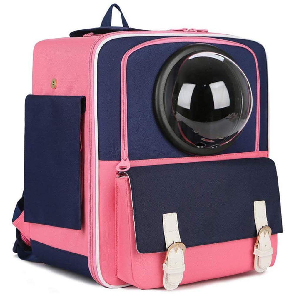 Mochila para Gatos Transportín para Perros Grande y Extensible con Gran ventilación y Viaje para Mascotas de hasta 8 KG