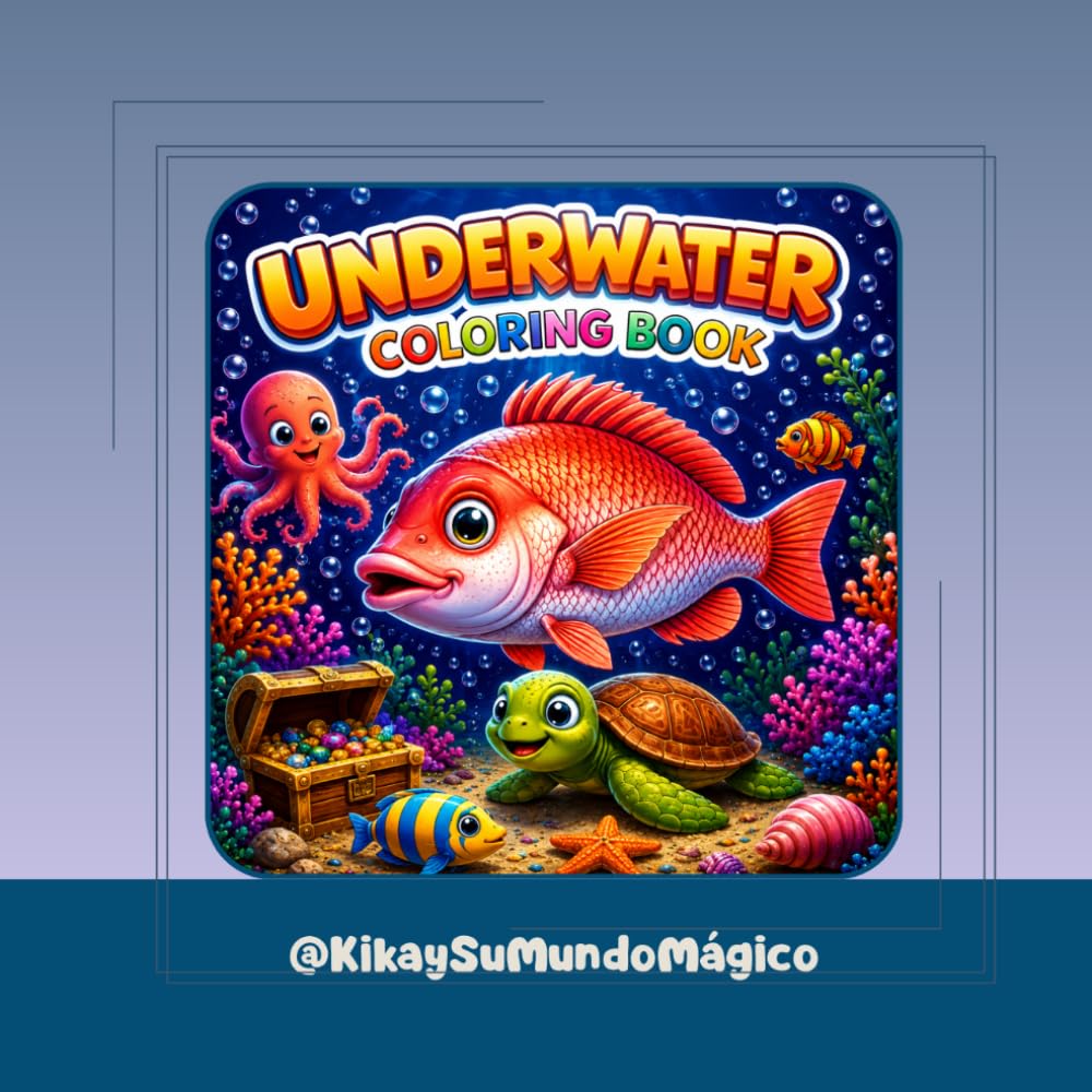 Underwater Coloring Book