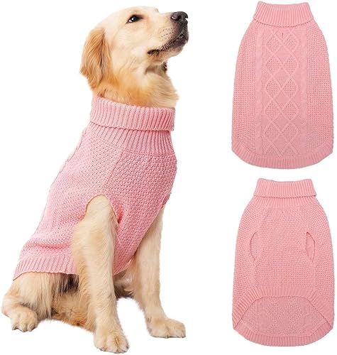Suéter Mihachi para perro, abrigo clásico para invierno, hecho de punto,ropa para el frío invierno