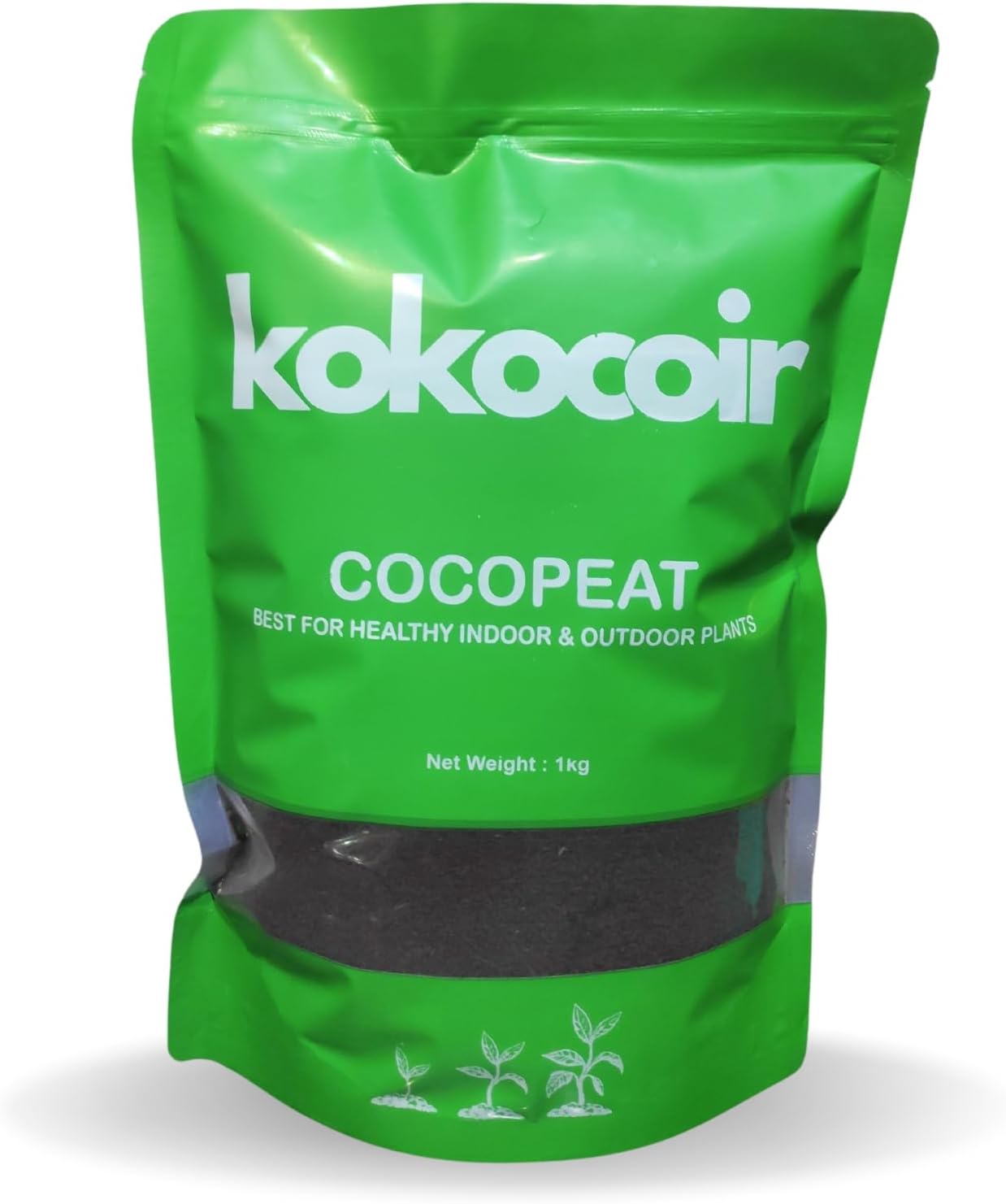 Kokocoir COCOPEAT Powder for Gardening | Best for Healthy Indoor & Outdoor Plants - 1KG (Pack of 1)