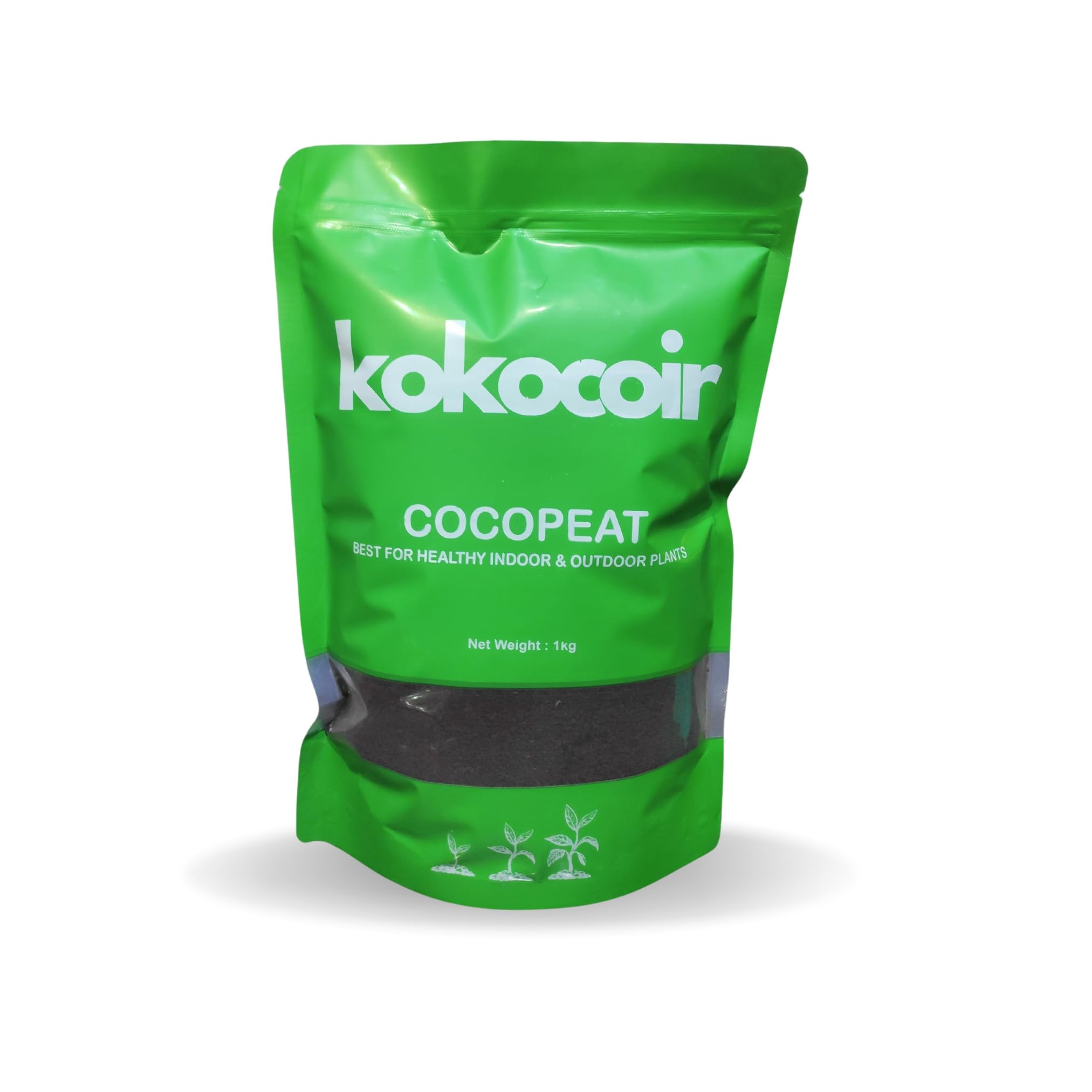 Kokocoir COCOPEAT Powder for Gardening | Best for Healthy Indoor & Outdoor Plants - 1KG (Pack of 1)