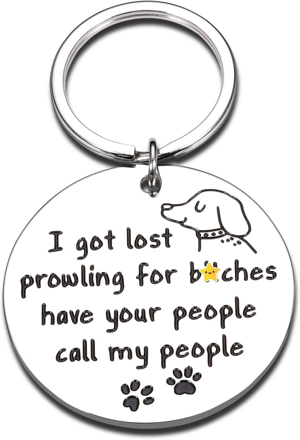 Funny Pet Tag for Dogs Cats New Puppys Kittens Gifts Dog Collar Tag Personalized for Cat Dog Pets Lovers Women Birthday Christmas…