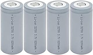 3.7v 8200mah Batteries, Rechargeable for Outdoor Stereo Scooter Self Balance Two Wheel Vehicle Mining Lamp Led Flashlight Electric Tool Emergency Light 4Pieces