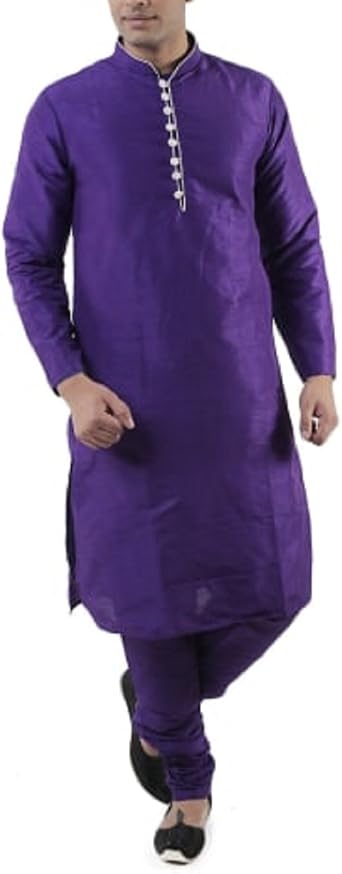 Royal Kurta Mens Silk Kurta & Pyjama Set