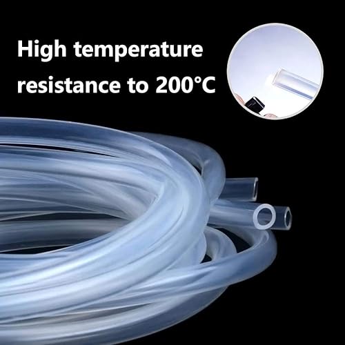 Miniatura 3 de Metaland Tubo de silicona para identificación de 18 pulgadas, grado alimenticio de 18 pulgadas de diámetro interior x 316 pulgadas de diámetro