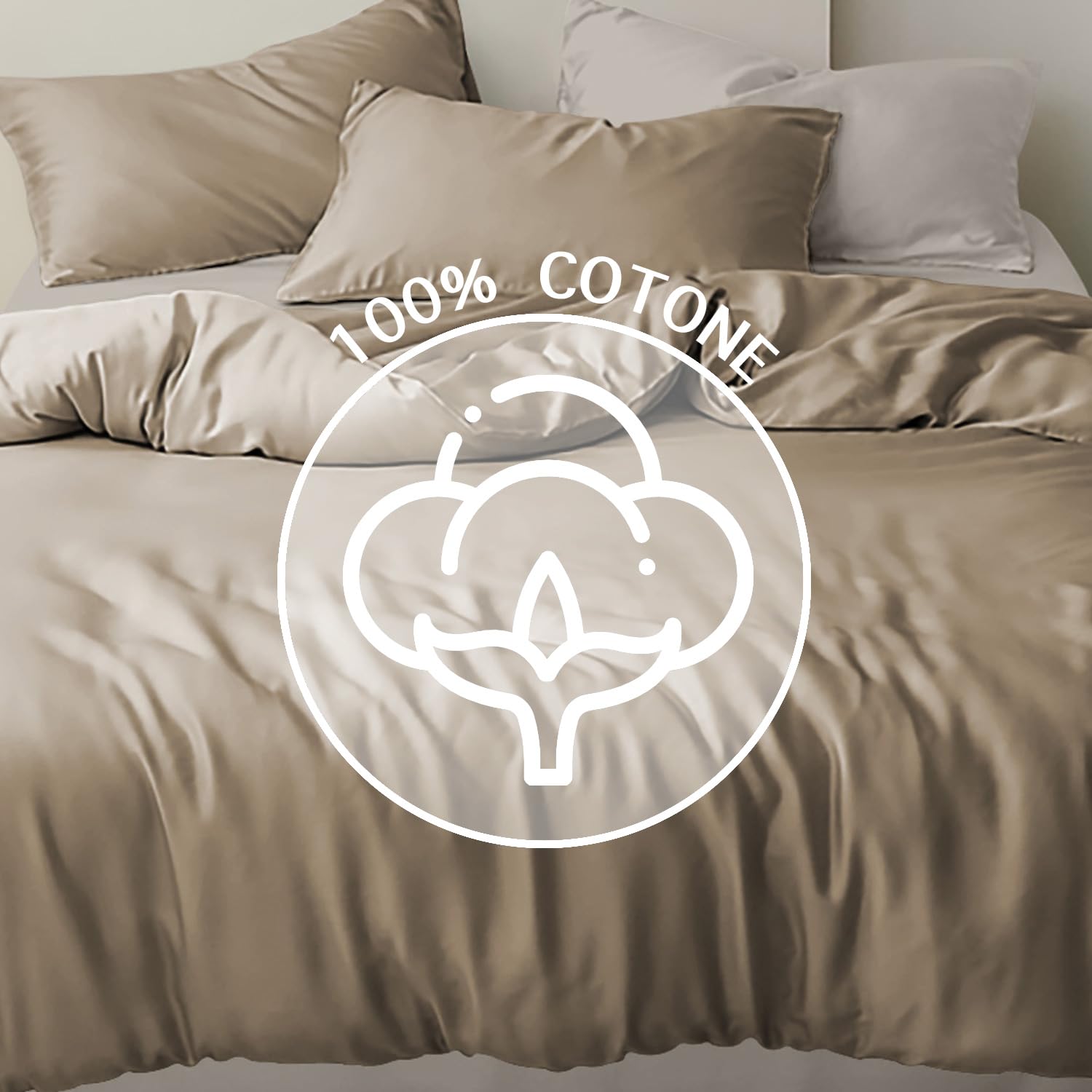 Copripiumino Shabby 100% Cotone Snow Man - IlGruppone: Made In Italy, Matrimoniale E Singolo