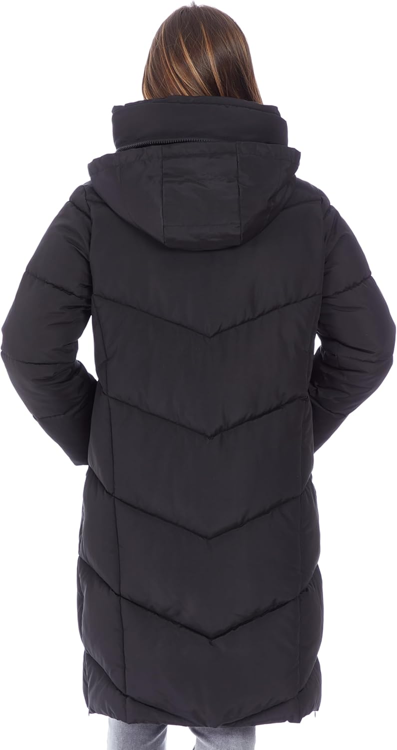 Nine West Women's Nine West 40-inch Mid-length Puffer Women’s Coat