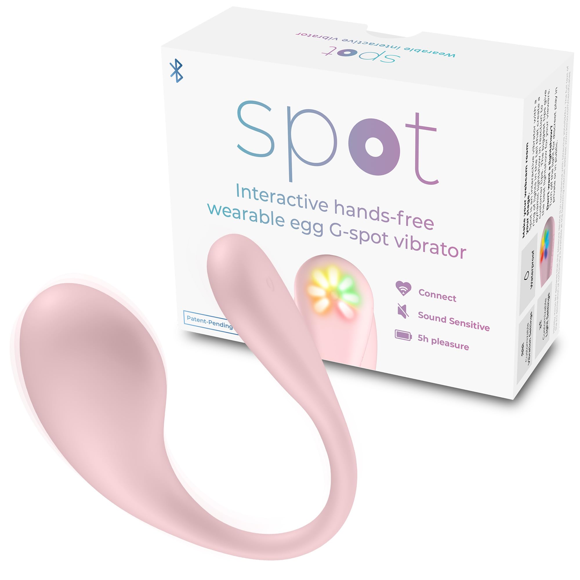 Amazon.com: KIIROO Spot Wearable G-Spot Egg Vibrator  App-Controlled Wireless  Vibrating Egg Female Sex Toy  Waterproof, Remote-Enabled, 5H Battery   Discreet Sound-Sensitive Sex Toy for Women : Health & Household
