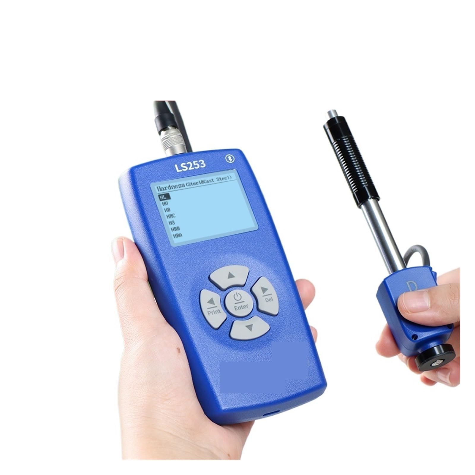 LS253 Multi Probe Hardness Tester Metal Handheld Digital Leeb for Industrial Inspection