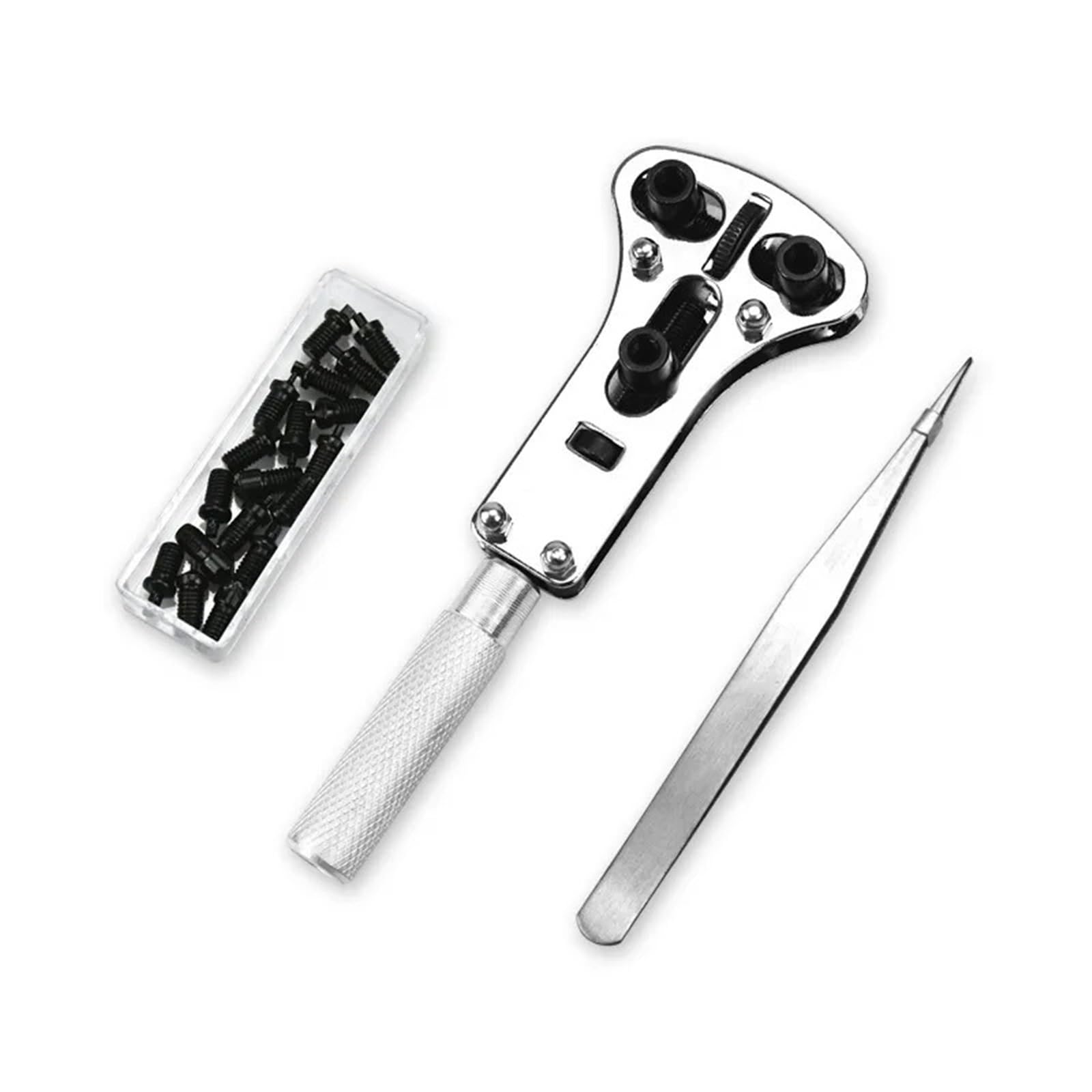Kit De Reparación De Relojes Herramienta de reparación de relojes, kit de herramientas de reparación de relojes, juego de herramientas de 147 piezas, removedor de relojes, ajustador de relojes, cubier