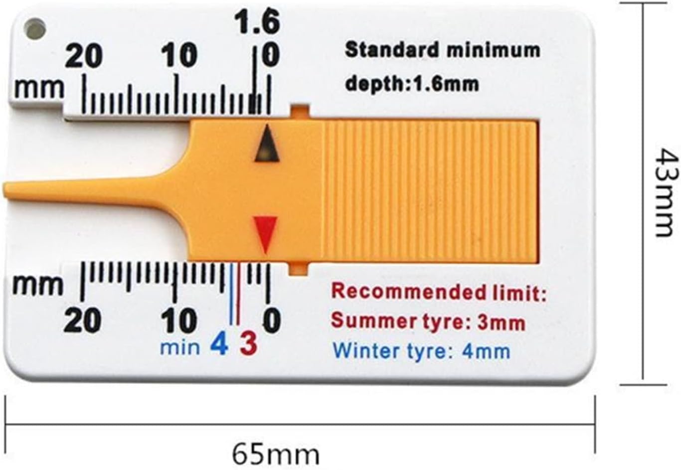 Measuring Wheels Automobile Wheel tire Depth Gauge, tire Gauge, Depth Indicator, Instrument, Motorcycle Trailer Measuring Tool.