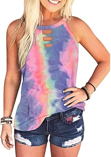 tie dye cut off shirts