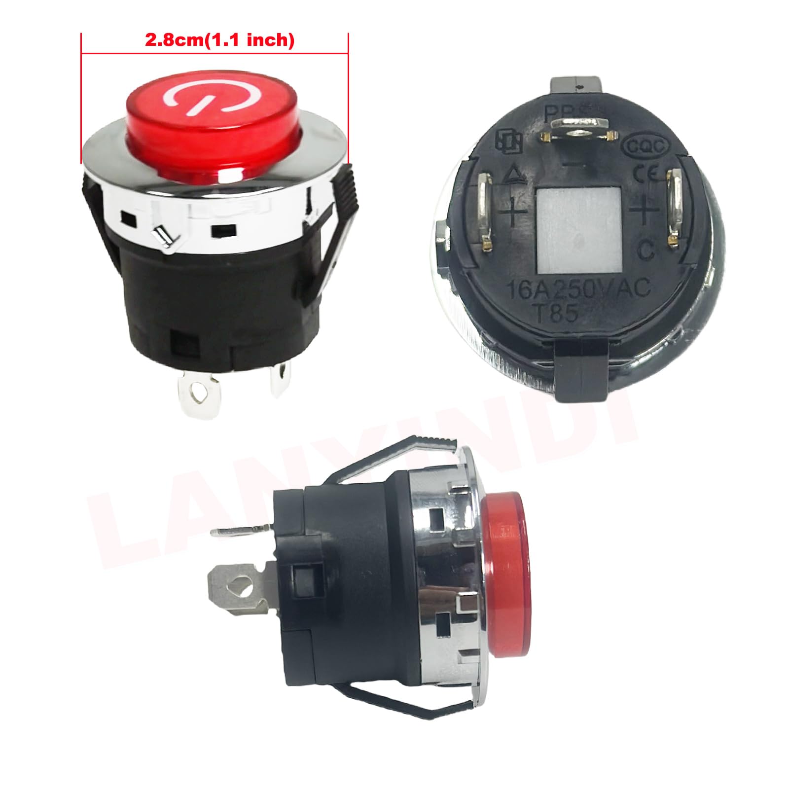 Parts Of Push Button Switch