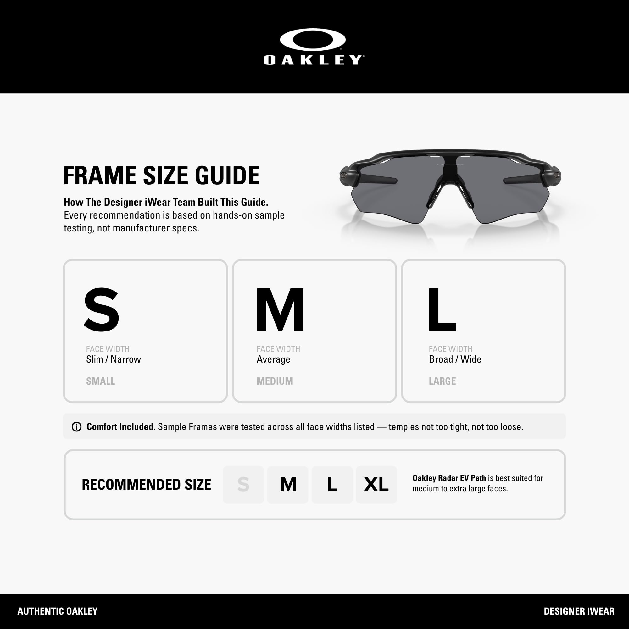 Oakley Radar EV Path Polished Radbrille
