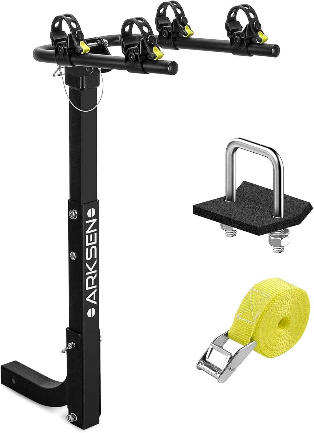 3Bike Carrier Rack Premium Hitch Mount Swing Down Bicycle