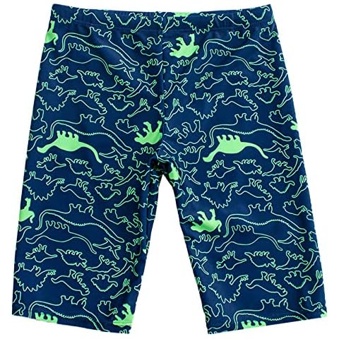 Maeau Boys Dinosaur Swim Jammers with UPF 50+ Cover