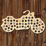 Wall Decor Leiacikl22 Designed Easy Rider Motorcycle Beer Cap Map Unique Cool Gifts Beer Cap Holder...