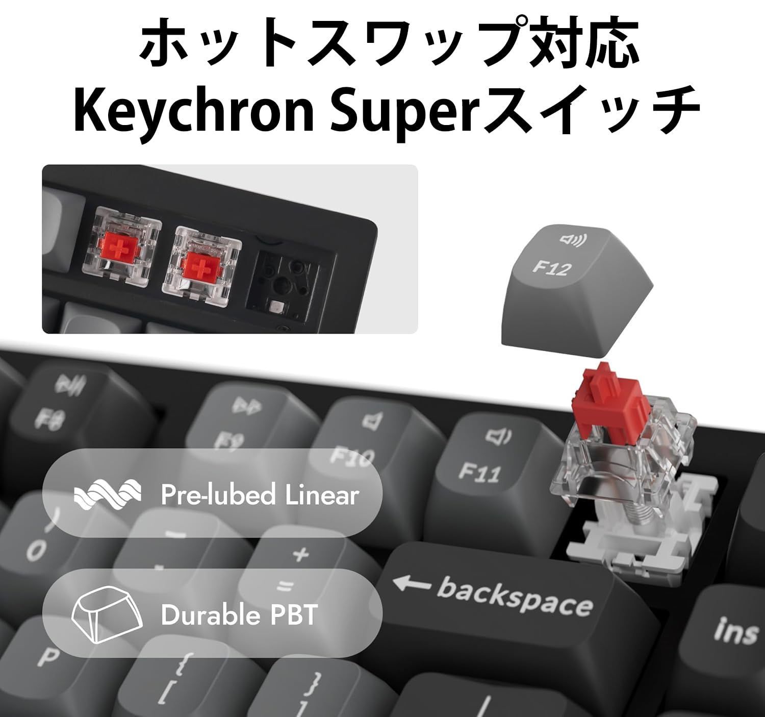 Amazon | 【国内正規品】Keychron K10 Max QMK ワイヤレス カスタム
