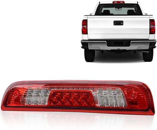 Miniatura 2 de GRAND ORANGE Tercera tercera luz de freno LED compatible con Chevy Silverado 1500 2500HD 3500 3500HD 2014-2018 GMC Sierra 1500 2500HD 23509162