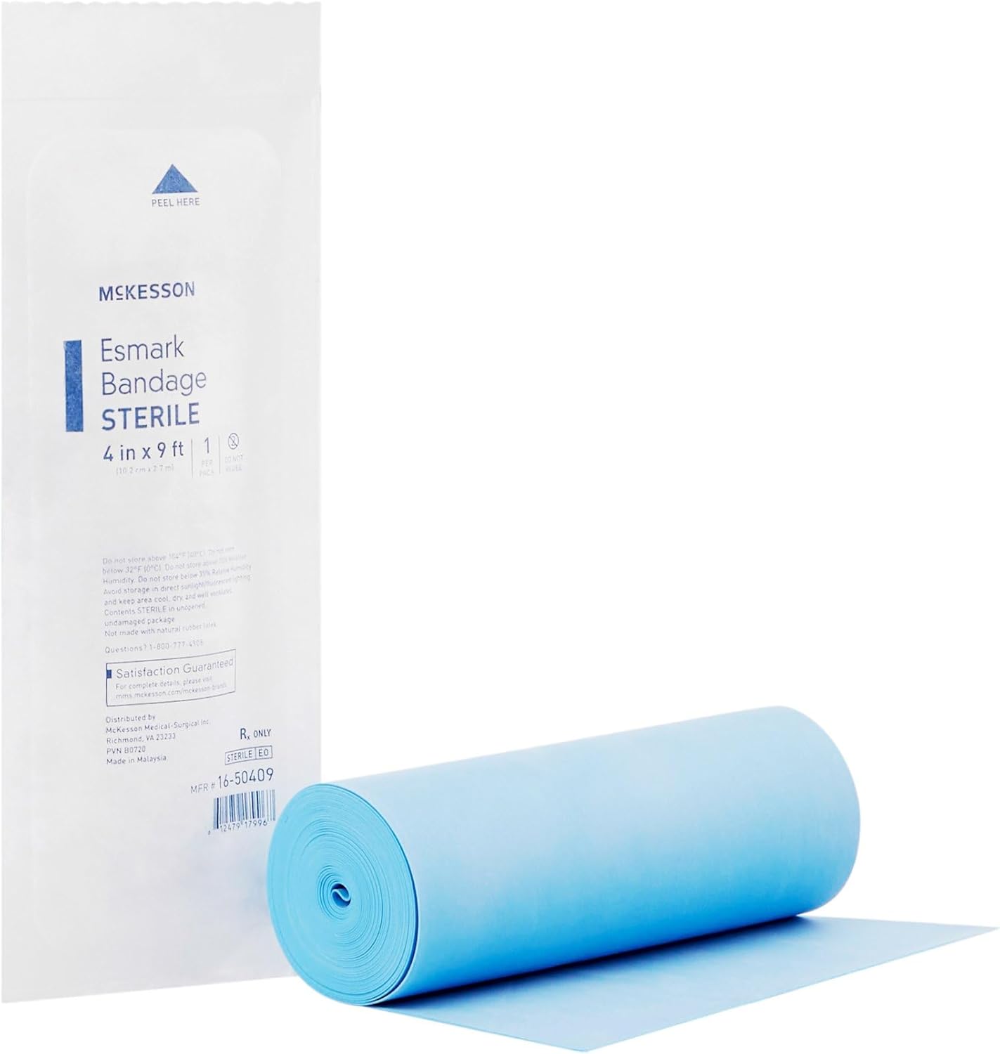 McKesson Esmark Bandages, Sterile, Compression, 4 in x 3 yd, 1 Count, 20 Packs, 20 Total