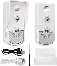 Campainhas de Intercomunicação Sem Fio Com 1000m de Distância Sem Fio Excelente Chip de Voz Branca Campainhas de Intercomunicação de Voz Sem Fio para Residências, Hotéis, Vilas,
