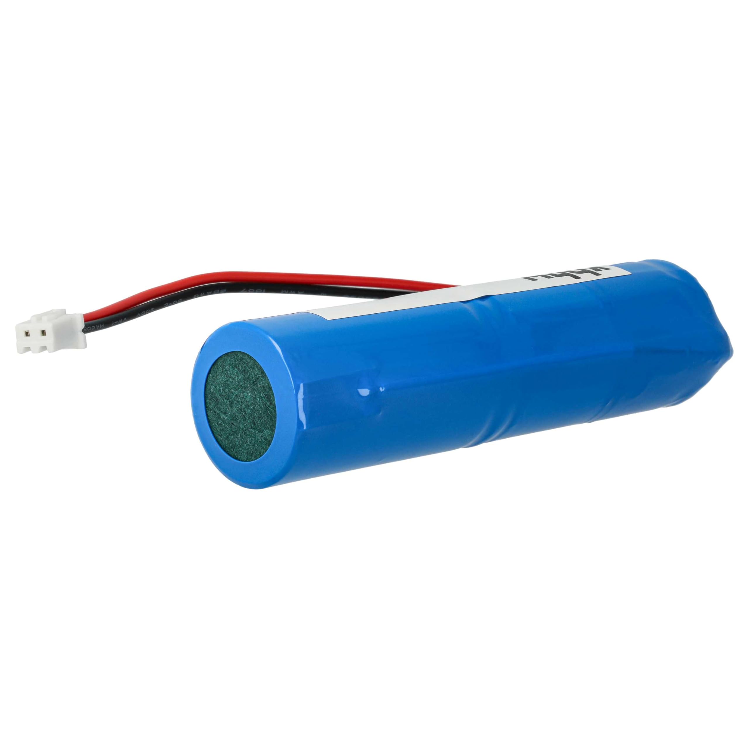 vhbw 5X Batterie Compatible avec Legrand BAEH IP66 ECO1, BAPI, Baes, URA, DBR IP66 ECO1 éclairage d'issue de Secours (2000mAh, 2,4V, NiMH)