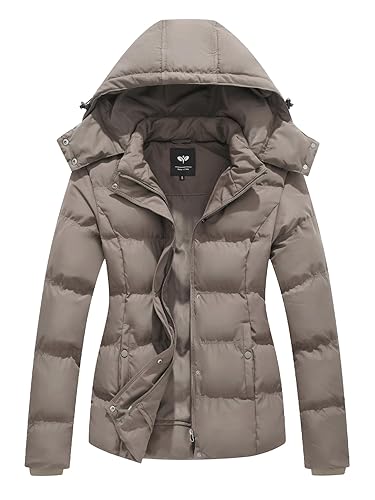 GGleaf Women's Winter Coats (Standard & Plus Size) Quilted Puffer