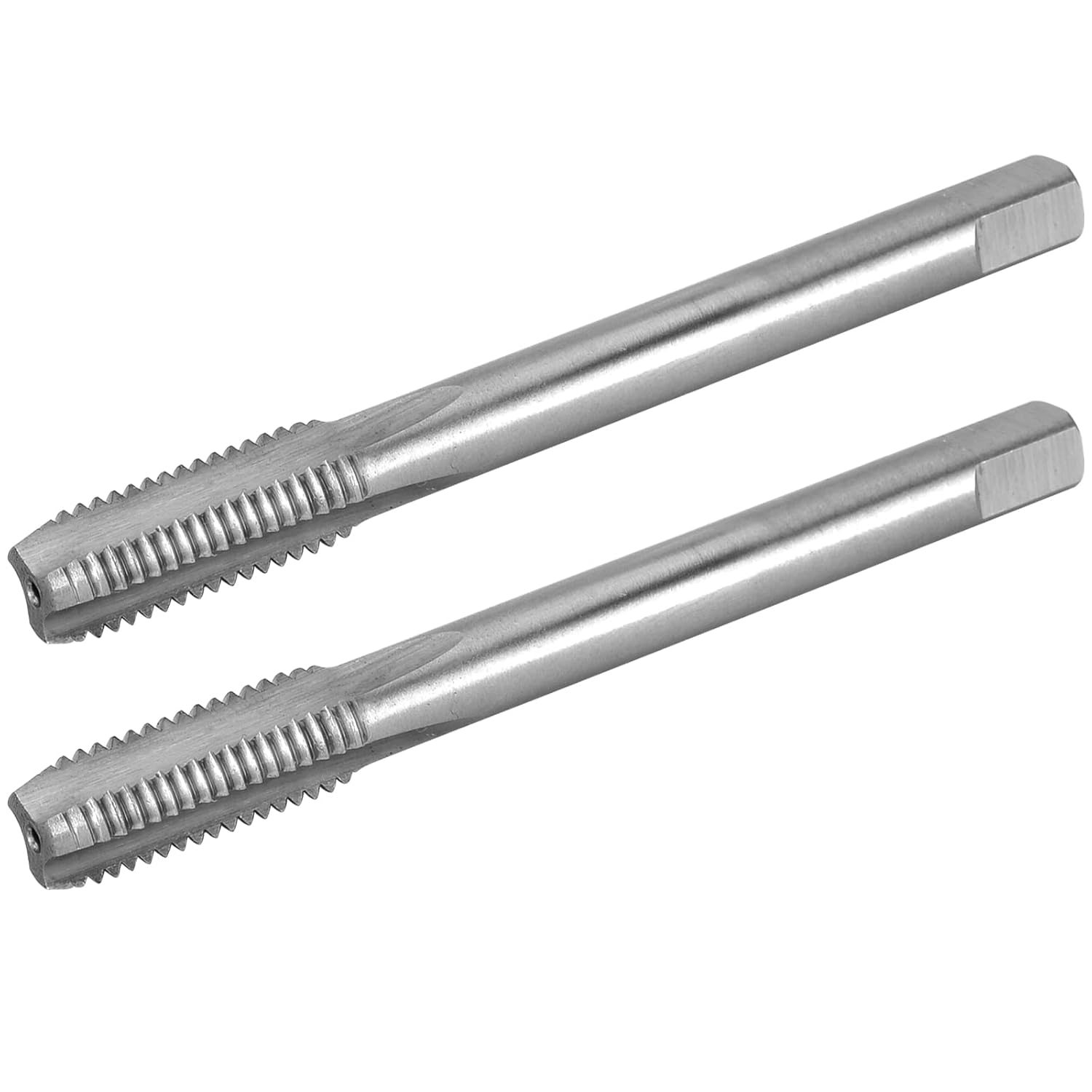Burkit 2pcs M10 X 1 Thread Tap Right Hand, HSS M10 x 1.0 Straight Fluted Machine Tap Amazon.in